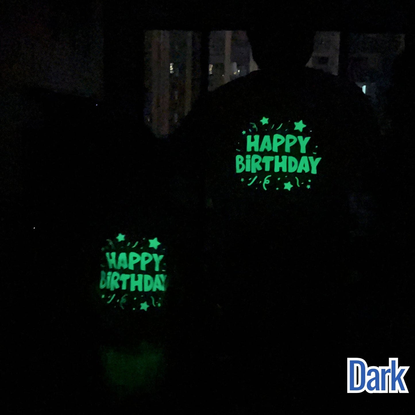 Happy Birthday Magic Shirt – Sun - Activated & Glow - in - the - Dark | Magic Apparel & Gifts by Magivine