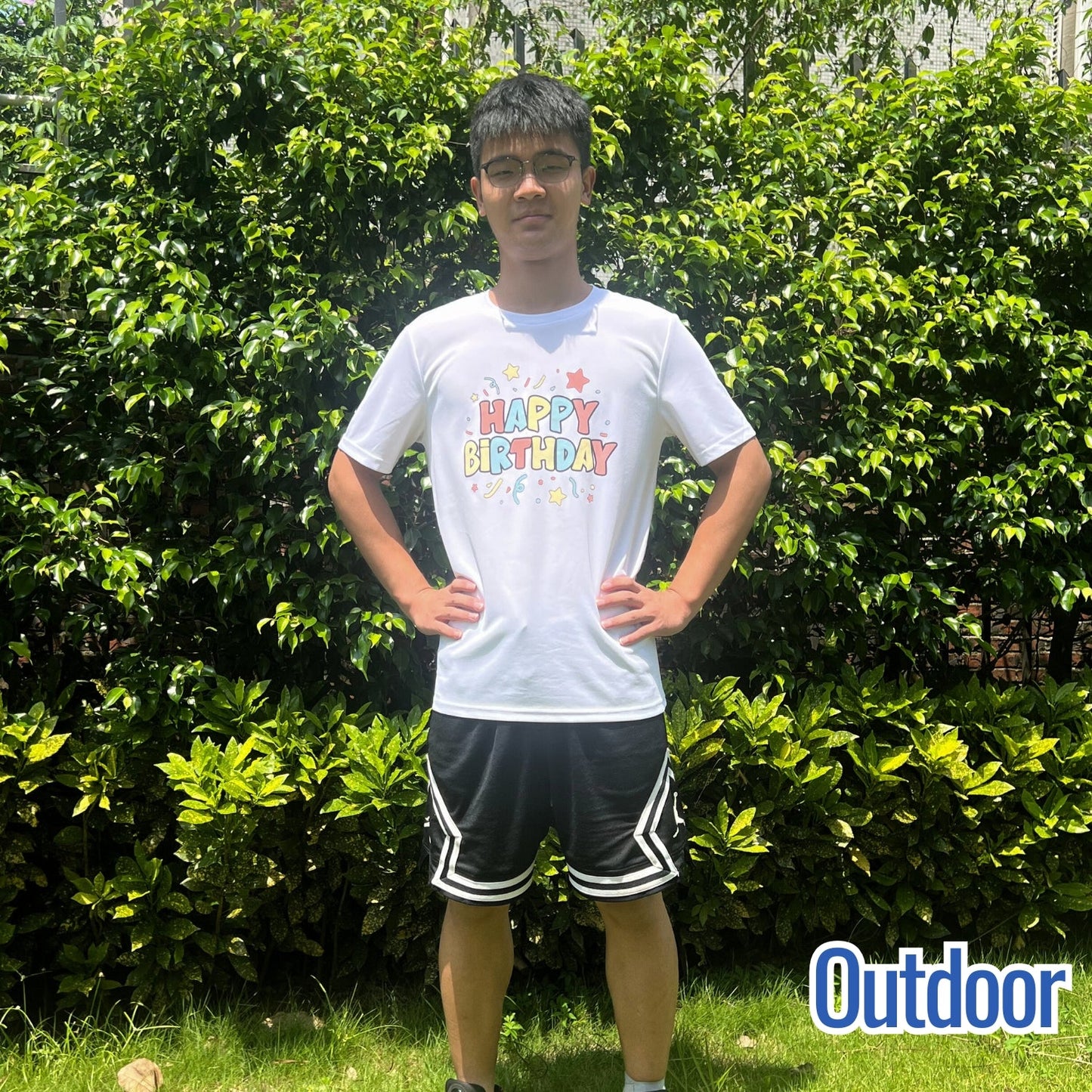 Happy Birthday Magic Shirt – Sun - Activated & Glow - in - the - Dark | Magic Apparel & Gifts by Magivine