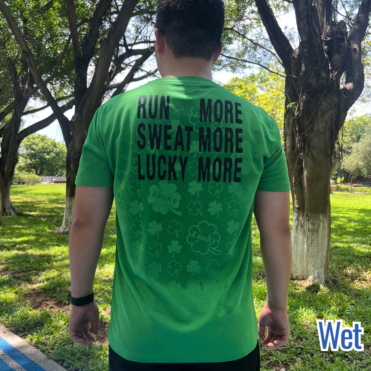 Shamrock Sweat - Reveal Shirt – Run, Sweat, Get Lucky | Magic Apparel & Gifts by Magivine