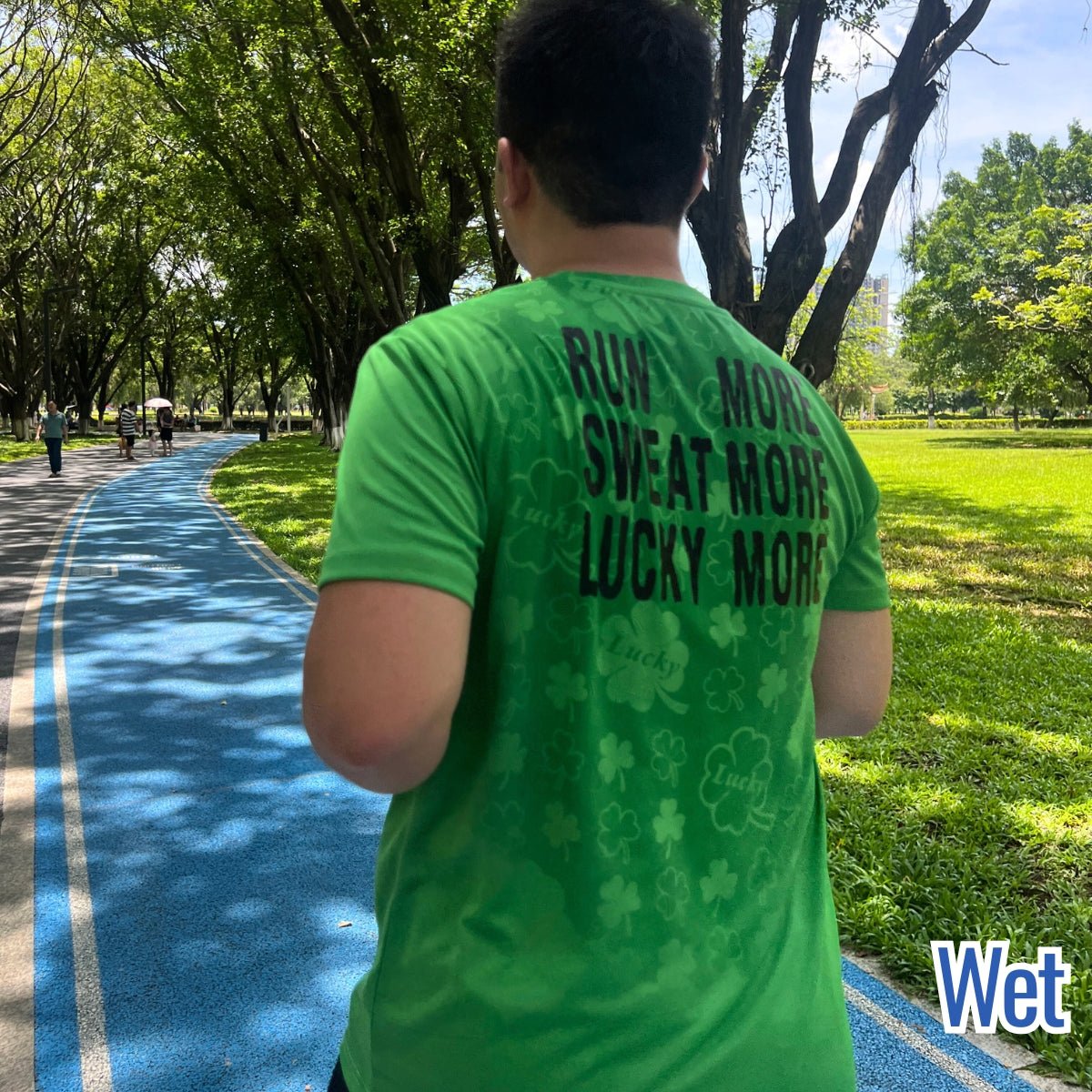 Shamrock Sweat - Reveal Shirt – Run, Sweat, Get Lucky | Magic Apparel & Gifts by Magivine