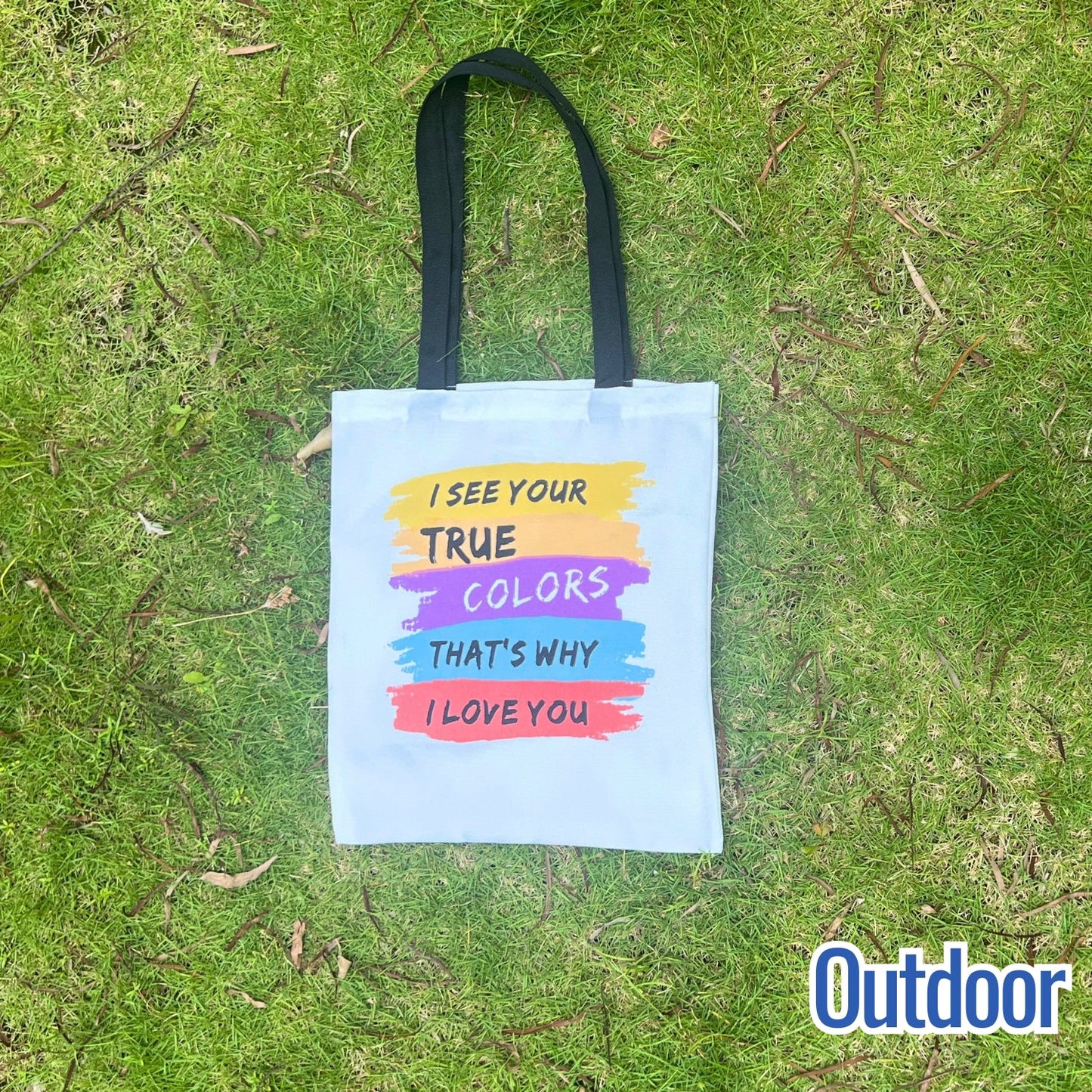 True Colors Magic Canvas Tote – Sun - Activated Color - Changing | Magic Apparel & Gifts by Magivine