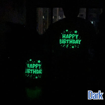 Happy Birthday Magic Shirt – Sun - Activated & Glow - in - the - Dark | Magic Apparel & Gifts by Magivine