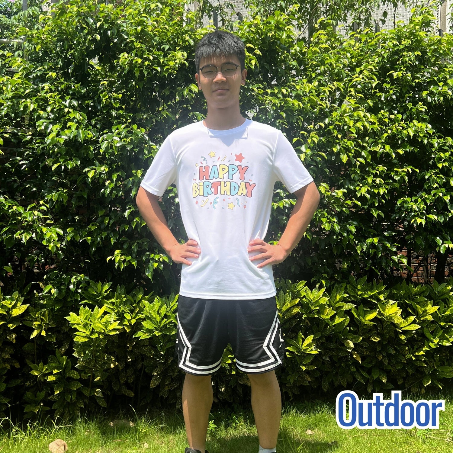 Happy Birthday Magic Shirt – Sun - Activated & Glow - in - the - Dark | Magic Apparel & Gifts by Magivine