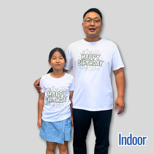 Happy Birthday Magic Shirt – Sun - Activated & Glow - in - the - Dark | Magic Apparel & Gifts by Magivine