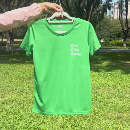 Shamrock Sweat-Reveal Shirt – Run, Sweat, Get Lucky