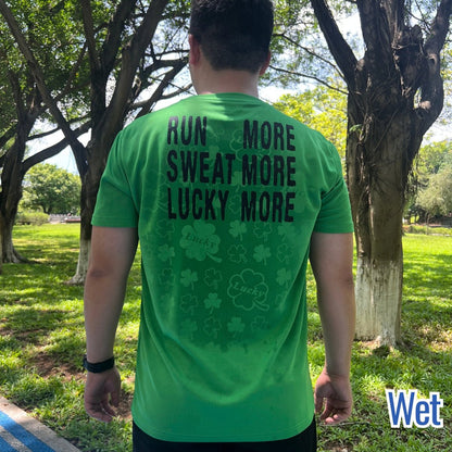 Shamrock Sweat - Reveal Shirt – Run, Sweat, Get Lucky | Magic Apparel & Gifts by Magivine