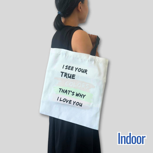 True Colors Magic Canvas Tote – Sun - Activated Color - Changing | Magic Apparel & Gifts by Magivine