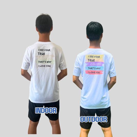 True Colors Magic Shirt – Sun - Activated Color - Changing | Magic Apparel & Gifts by Magivine