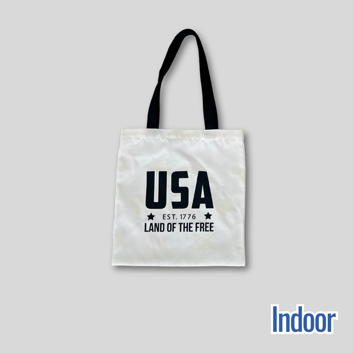 USA Flag Color - Changing Canvas Tote Bag | Magic Apparel & Gifts by Magivine